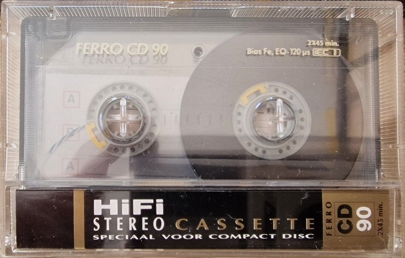 Compact Cassette Sound and Vision CD 90 Type I Normal 1990 Netherlands
