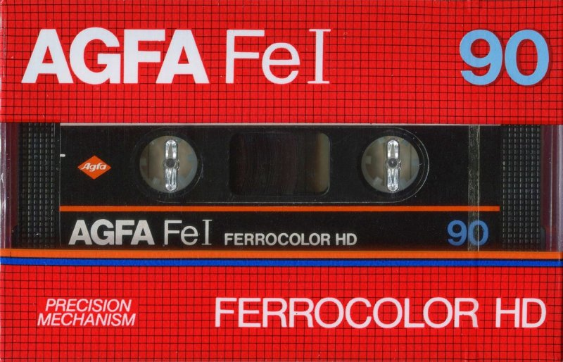 Compact Cassette: AGFA  - Ferrocolor HD 90