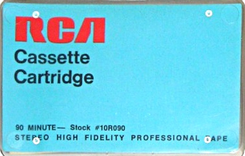 Compact Cassette RCA Cassette Cartridge 60 Type I Normal USA