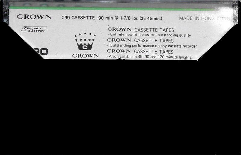 Compact Cassette:  Crown -  90