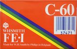 Compact Cassette WHSMITH FE-I 60 Type I Normal 1986 UK