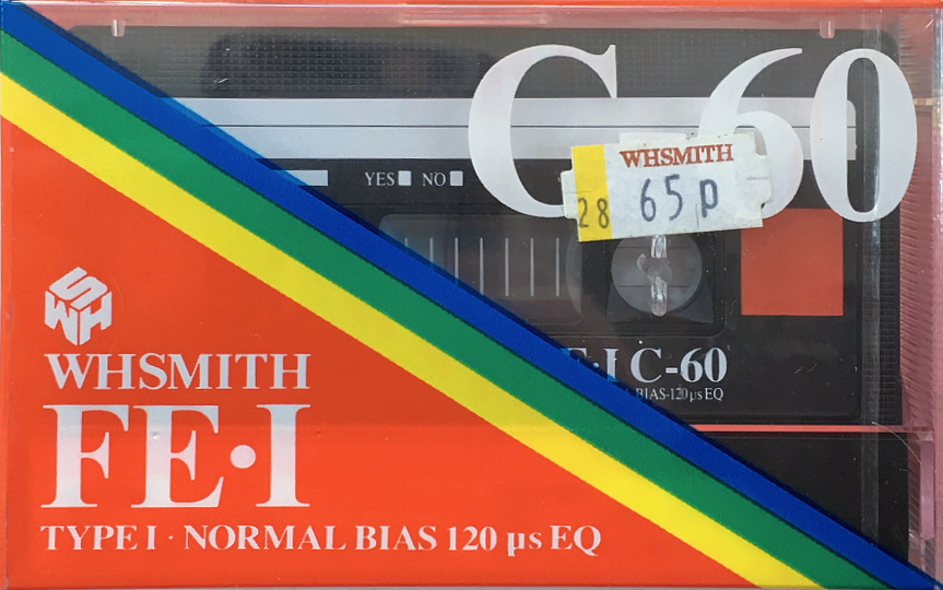 Compact Cassette WHSMITH FE-I 60 Type I Normal 1986 UK