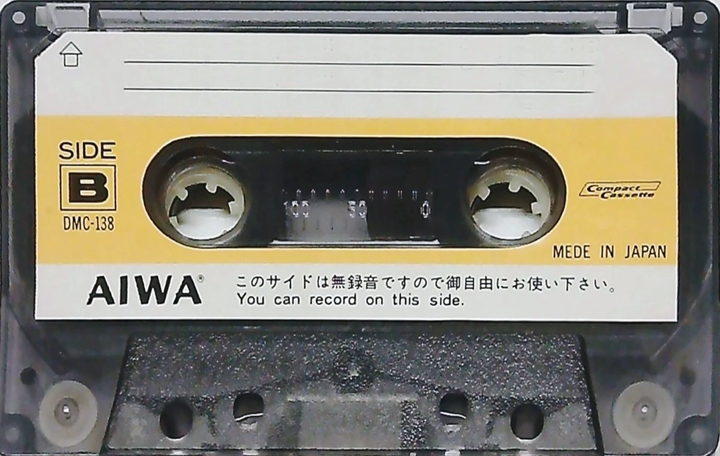 Compact Cassette Aiwa "DMC-138" Demonstration Tape 1976 Japan
