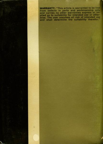 TRACK-8 Universal 70 Type I Normal 1973 USA