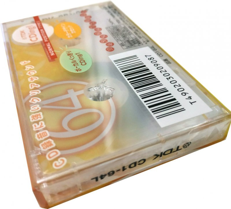 Compact Cassette TDK CDing 1 64 "CD1-64L" Type I Normal 2000 Japan