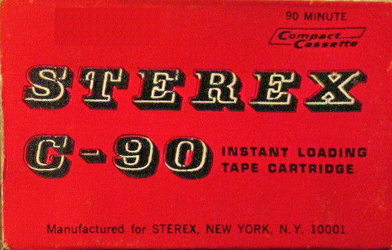 Compact Cassette Sterex 90 Type I Normal 1970 USA