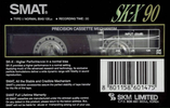 Compact Cassette Smat SK X 90 Type I Normal 1993 Europe