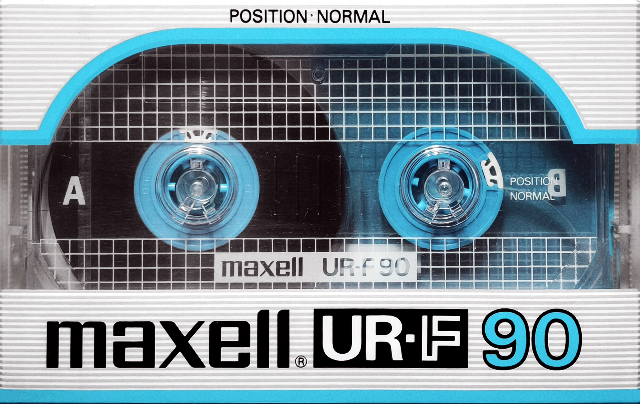 Compact Cassette Maxell UR-F 90 Type I Normal 1985 Japan