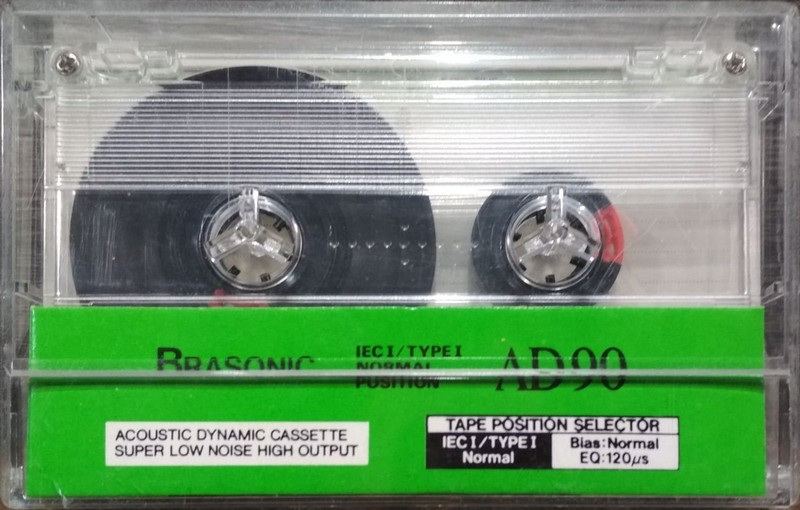 Compact Cassette Brasonic 90 Type I Normal Worldwide