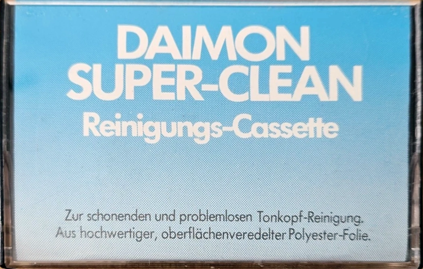 Compact Cassette Daimon Cleaning Cassette 1979 Europe