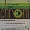 Compact Cassette Polimer 60 Type III Ferro Chrome 1983 Hungary