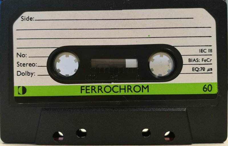 Compact Cassette Polimer 60 Type III Ferro Chrome 1983 Hungary