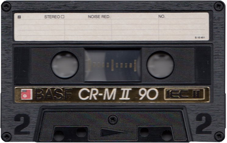 Compact Cassette: BASF  - Chromdioxid Maxima II 90