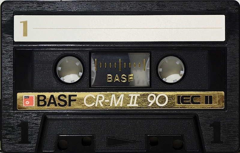 Compact Cassette: BASF  - Chromdioxid Maxima II 90