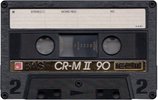 Compact Cassette BASF Chromdioxid Maxima II 90 "CR-M II" Type II Chrome 1985 Europe
