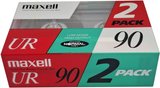 2 pack Maxell UR 60 Type I Normal 1991 Europe