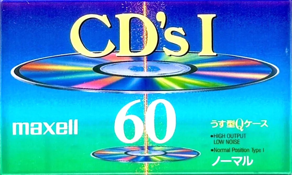 Compact Cassette Maxell CD`s I / CD`s 1 60 Type I Normal 1992 Japan