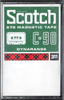 Compact Cassette Scotch 272 90 Type I Normal 1969 Europe