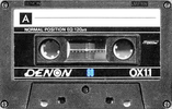 Compact Cassette Denon OX1.1 90 Type I Normal 1978 Worldwide