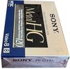 Video8, Hi8, Digital8 Sony HG 120 "P6-120HGA" Type IV Metal 1989 North America