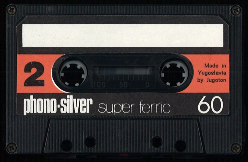 Compact Cassette: Unknown Phono-Silver -  60