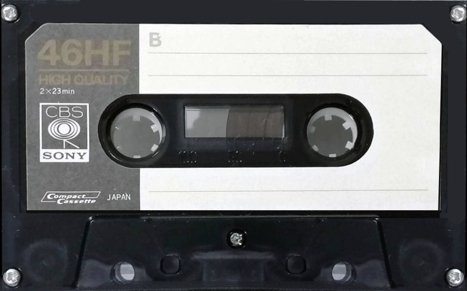 Compact Cassette CBS / Sony HF 46 Type I Normal 1973 Japan