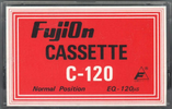 Compact Cassette Fujion 120 Type I Normal 1976 Japan