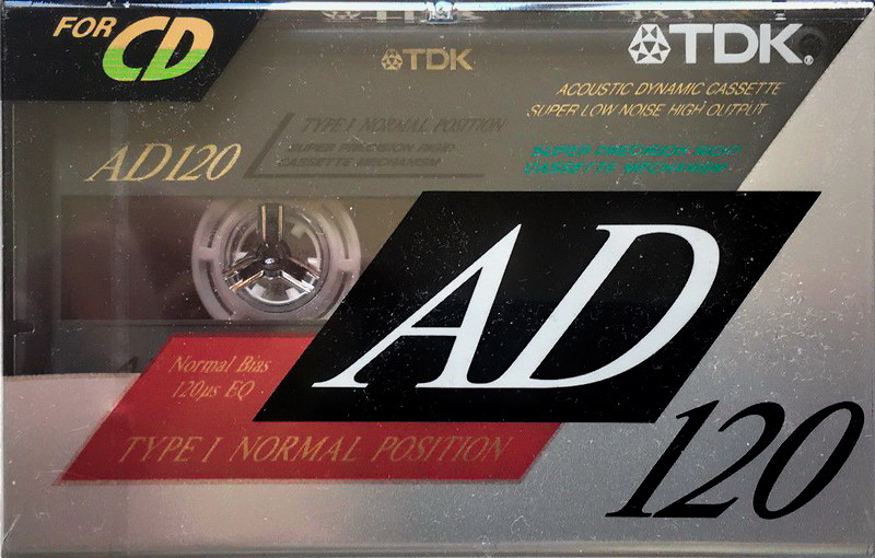 Compact Cassette: TDK  - AD 120