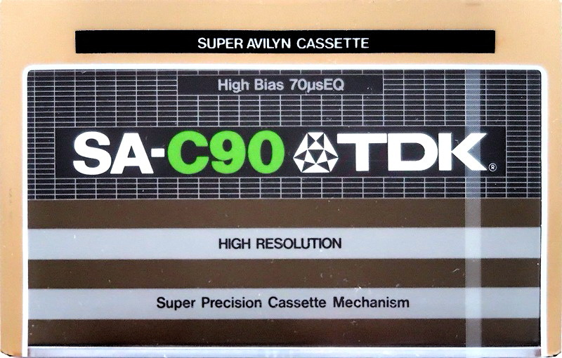 Compact Cassette: TDK  - SA 90