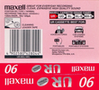 Compact Cassette Maxell UR 90 "UR-90(L) MEL" Type I Normal 2000 Europe