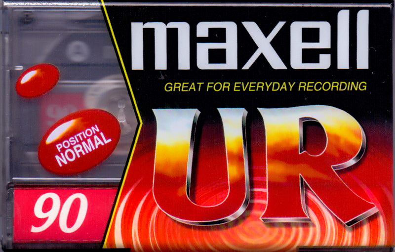 Compact Cassette Maxell UR 90 "UR-90(L) MEL" Type I Normal 2000 Europe