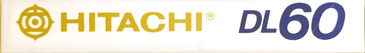 Compact Cassette Hitachi DL 60 Type I Normal 1985 Europe