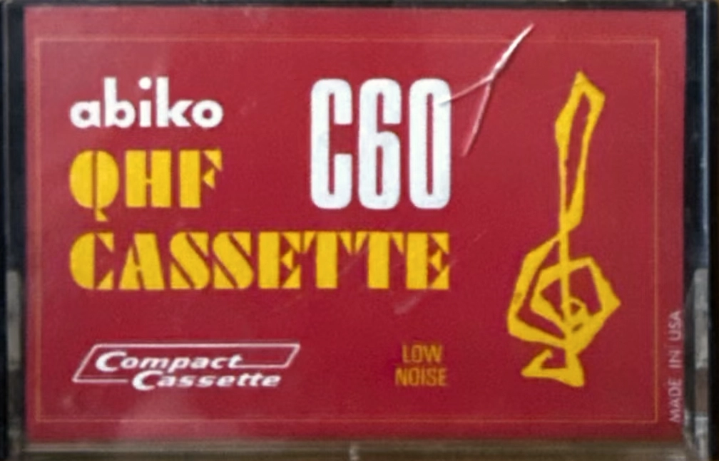 Compact Cassette abiko 60 "QHF" Type I Normal Finland