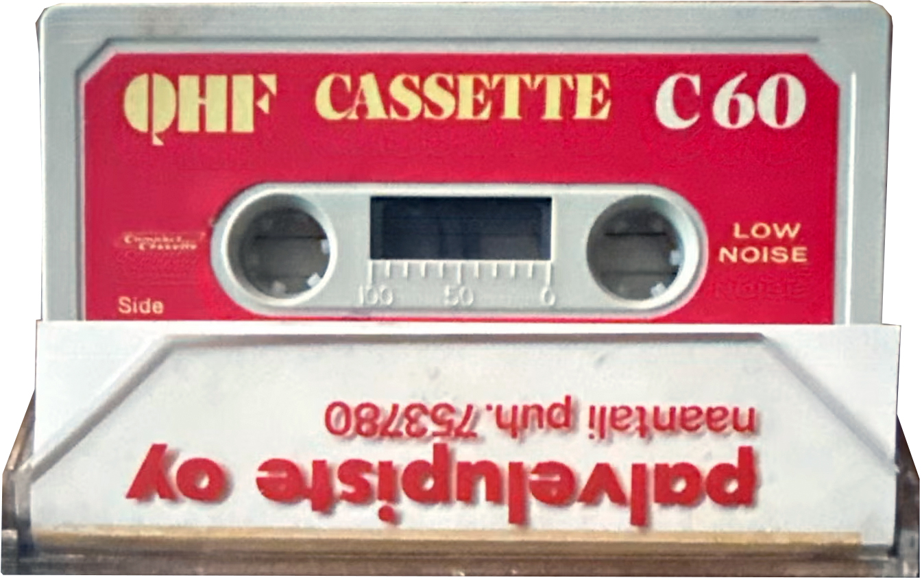 Compact Cassette abiko 60 "QHF" Type I Normal Finland