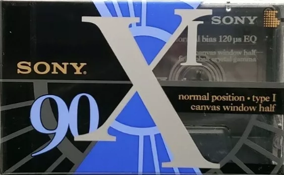 Compact Cassette Sony XI 90 "C-90X1A" Type I Normal 1993 Japan