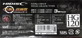 3 pack Hidisc 120 "HDVT120S3P" Type I Normal 2016 Japan