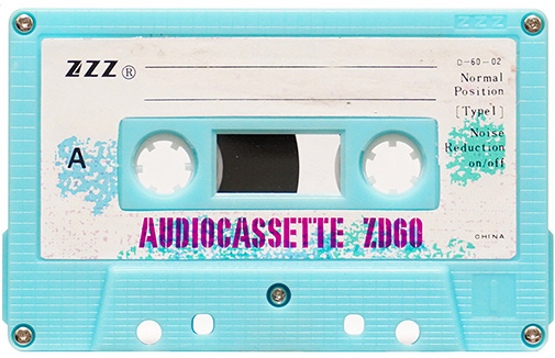 Compact Cassette ZZZ Audiocassette ZD 60 Type I Normal 1988 China