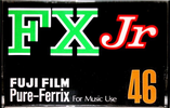 Compact Cassette Fuji Film FX Jr 46 Type I Normal 1974 Japan