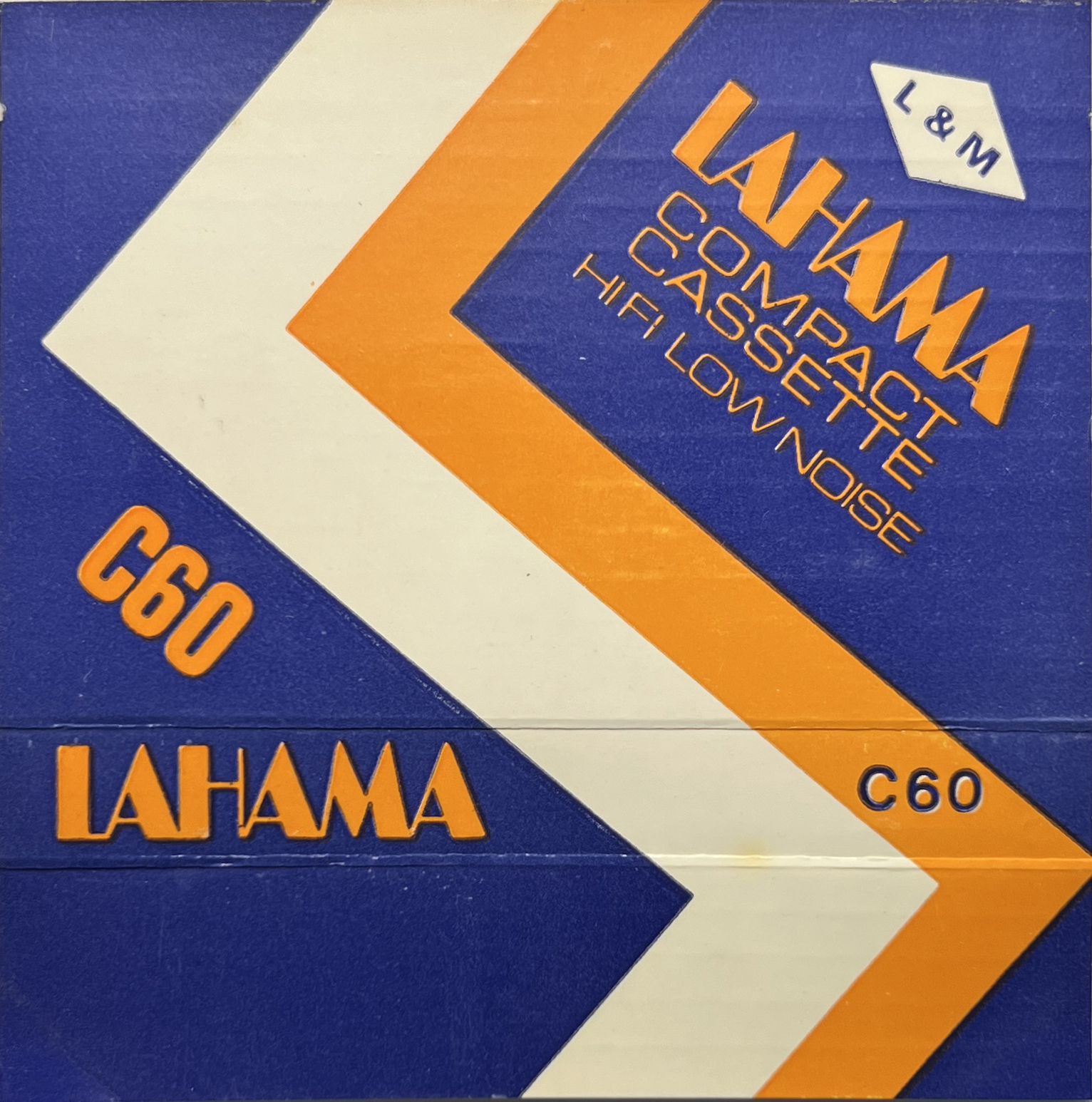 Compact Cassette Lahama 60 Type I Normal Unknown Country