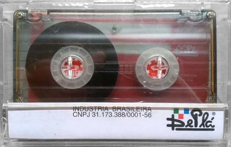 Compact Cassette Depla 60 "XR" Type I Normal Brazil