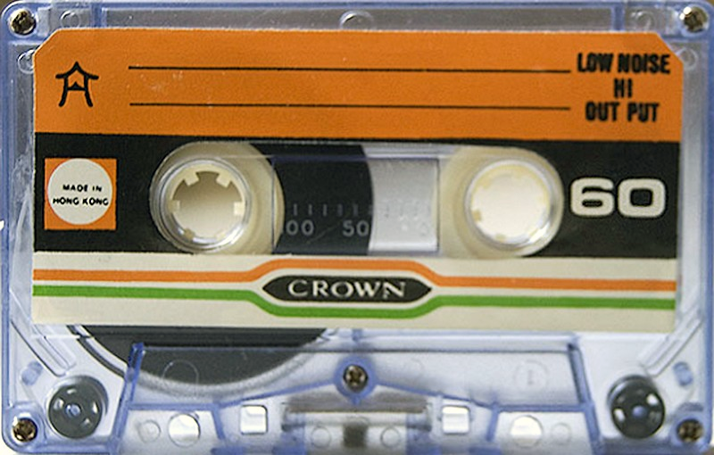 Compact Cassette Crown / Crown Radio Corporation 60 Type I Normal 1980 Europe