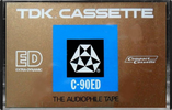 Compact Cassette TDK ED 90 "C-90ED" Type I Normal 1972 Europe