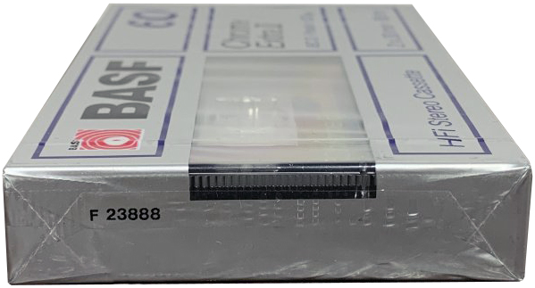Compact Cassette BASF Chrome Extra II 60 Type II Chrome 1989 USA