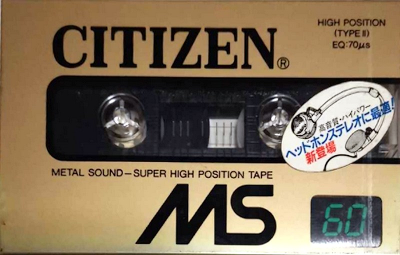 Compact Cassette:  Citizen - MS 60