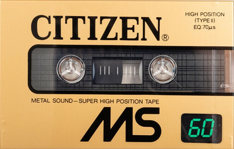 Compact Cassette:  Citizen - MS 60