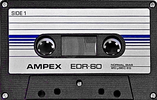 Compact Cassette Ampex EDR 60 Type I Normal 1982 USA