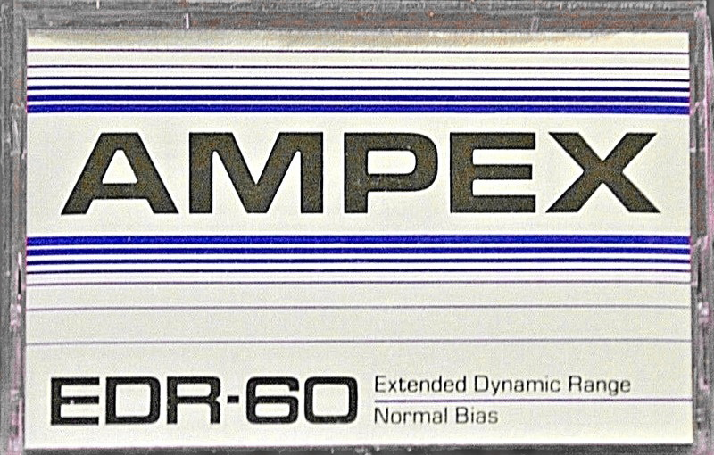 Compact Cassette: AMPEX Ampex - EDR 60