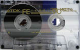 Compact Cassette TDK FE 90 "FE-90EB" Type I Normal 1997 Europe