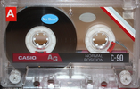 Compact Cassette Casio AG 90 Type I Normal 1988 Europe