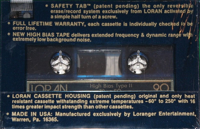 Compact Cassette:  Loran -  90